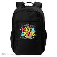 Back To School Watch Out Fifth Grade Here I Come Pencil Backpack thumb 0