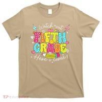 Back To School Watch Out Fifth Grade Here I Come Pencil T-Shirt thumb 0