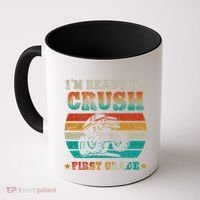 Back To School Ready To Crush First Grade Monster Truck Boys Meaningful Gift Coffee Mug thumb 0