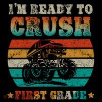 Back To School Ready To Crush First Grade Monster Truck Boys Meaningful Gift Coffee Mug thumb 5