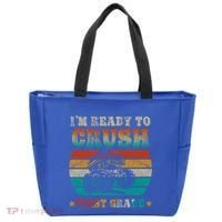 Back To School Ready To Crush First Grade Monster Truck Boys Meaningful Gift Tote Bag thumb 0