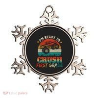 Back To School Ready To Crush First Grade Monster Truck Boys Gift Ornament thumb 0
