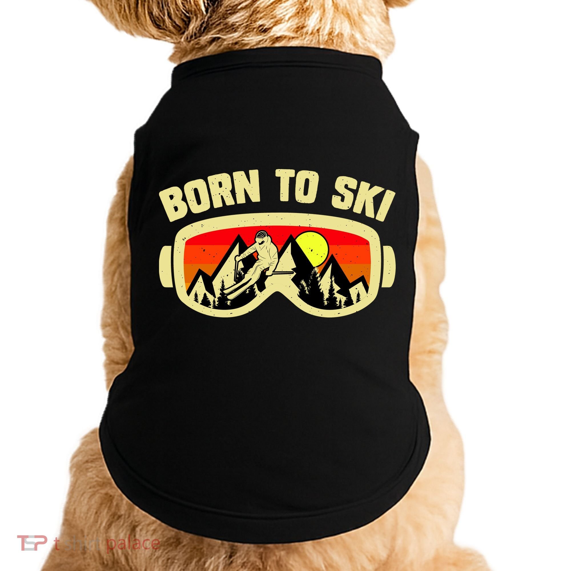 Born To Ski Doggie Tank