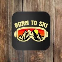 Born To Ski Coaster thumb 0