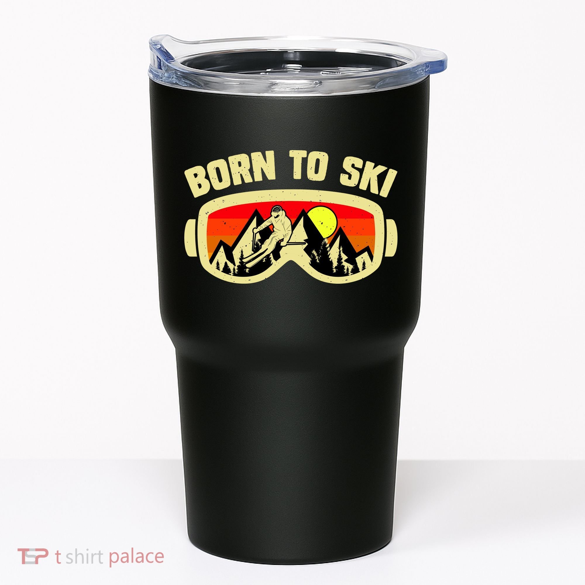 Born To Ski Tumbler