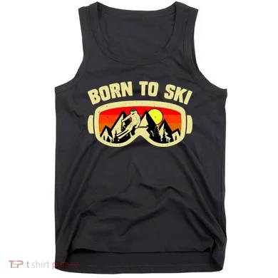 Born To Ski Tank Top