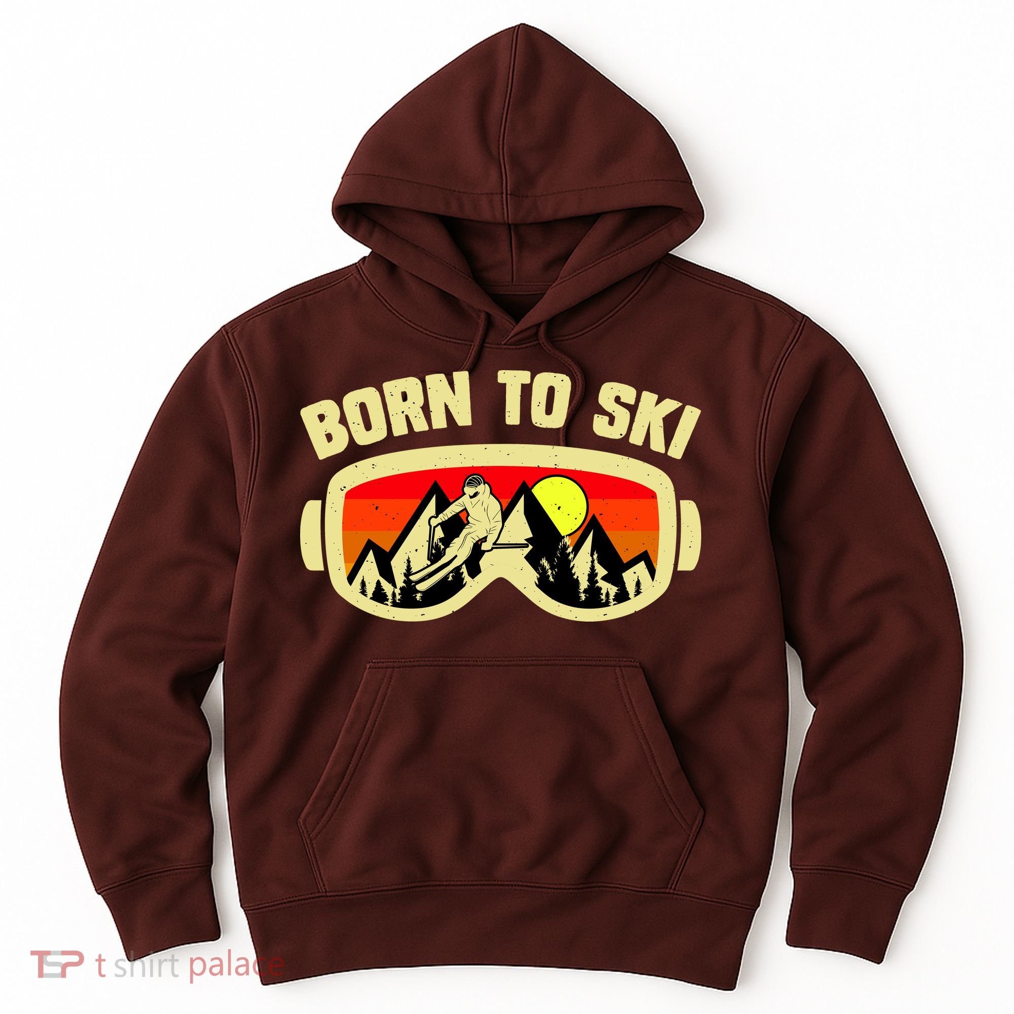 Born To Ski Hoodie