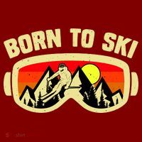 Born To Ski T-Shirt thumb 7