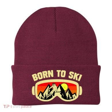 Born To Ski Beanie
