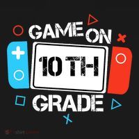 Back To School Game On 10th Grade Funny Gamer Boy Girl Kids Sweatshirt thumb 2