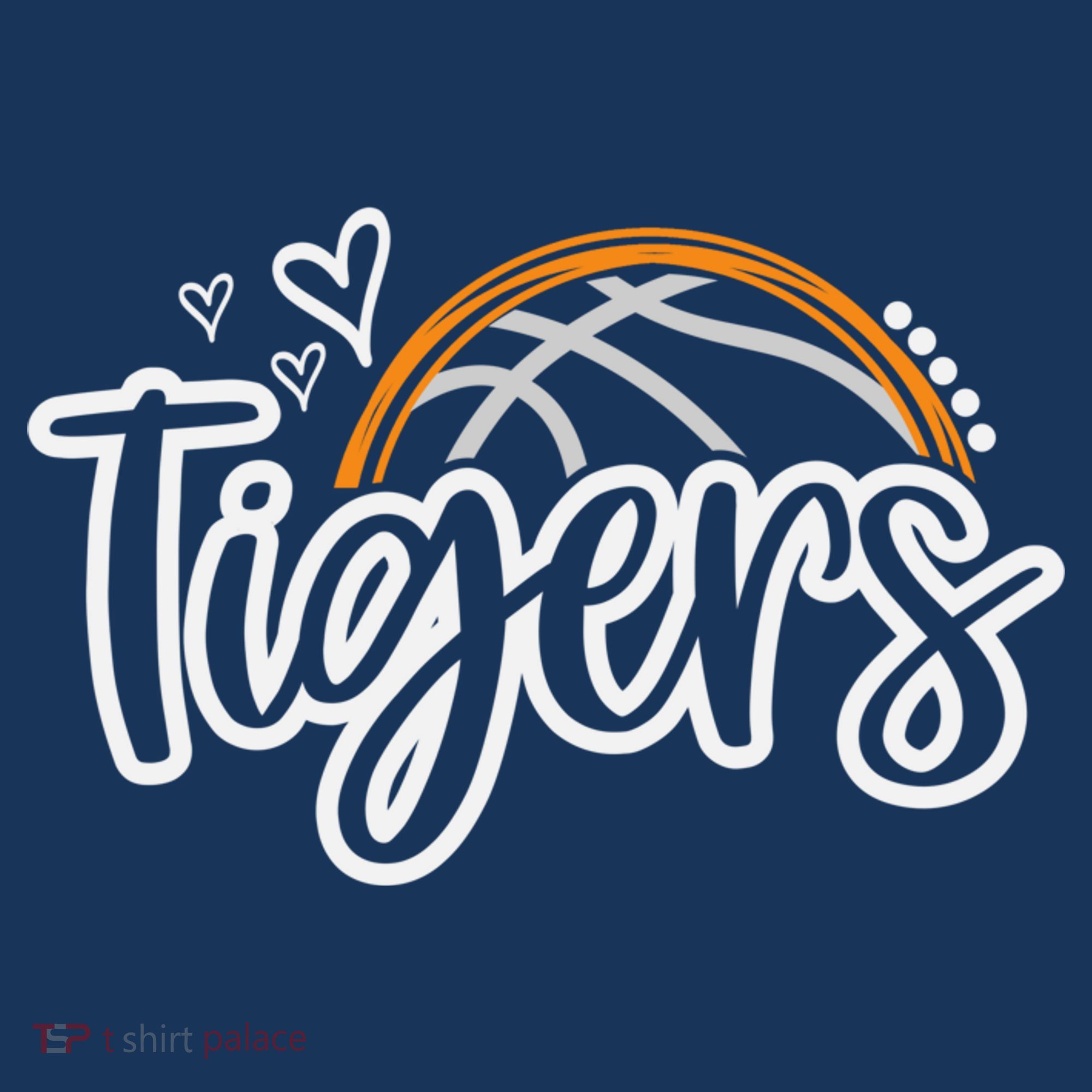 Basketball Tigers School Sports Fan Team Spirit Women's Tank Top