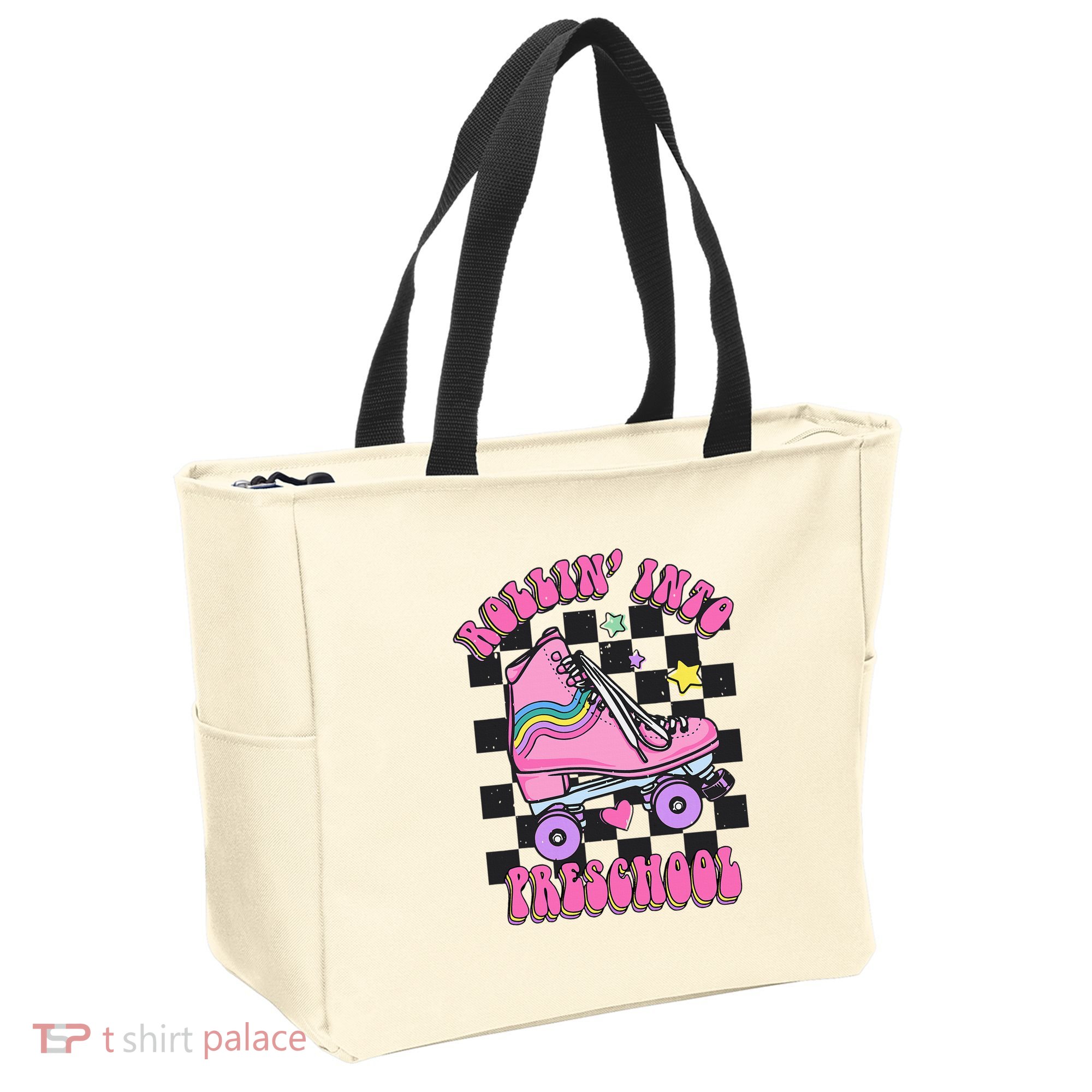Back To School Skating Rollin Into Preschool Tote Bag