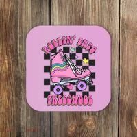 Back To School Skating Rollin Into Preschool Coaster thumb 0