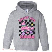 Back To School Skating Rollin Into Preschool Toddler Hoodie thumb 0