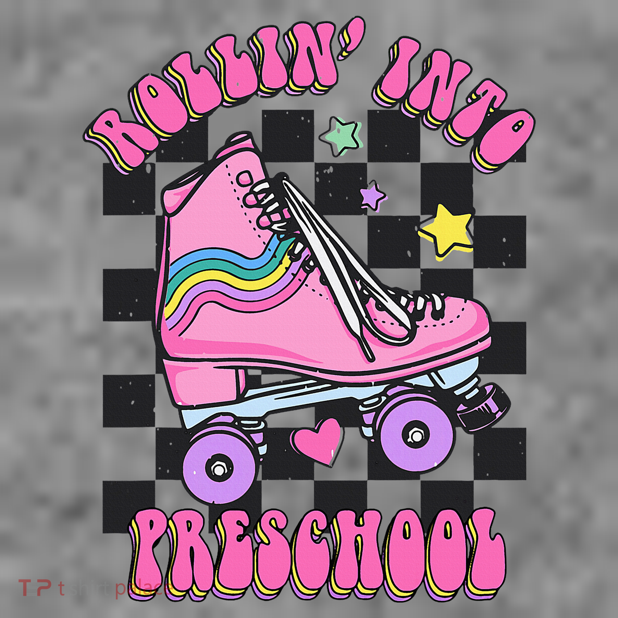 Back To School Skating Rollin Into Preschool Toddler Hoodie