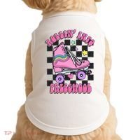 Back To School Skating Rollin Into Preschool Doggie Tank thumb 0