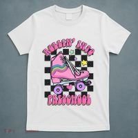 Back To School Skating Rollin Into Preschool T-Shirt thumb 5