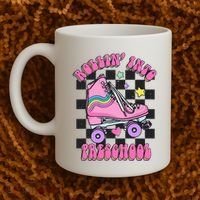 Back To School Skating Rollin Into Preschool Coffee Mug thumb 2