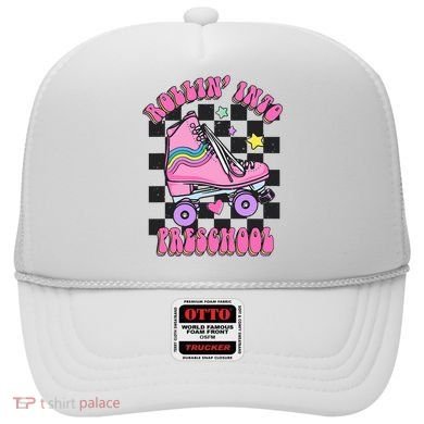 Back To School Skating Rollin Into Preschool Hat