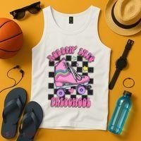 Back To School Skating Rollin Into Preschool Tank Top thumb 4