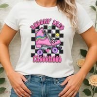 Back To School Skating Rollin Into Preschool Women's T-Shirt thumb 2
