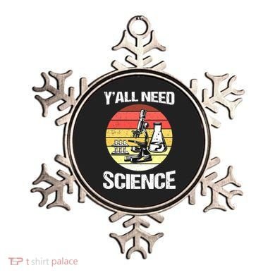 Back To School Y'all Need Science Teacher Ornament