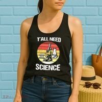 Back To School Y'all Need Science Teacher Women's Tank Top thumb 2