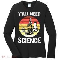Back To School Y'all Need Science Teacher Women's Long Sleeve Shirt thumb 0