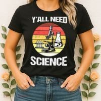 Back To School Y'all Need Science Teacher Women's T-Shirt thumb 2