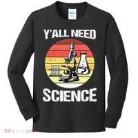 Back To School Y'all Need Science Teacher Kids Long Sleeve Shirt thumb 0