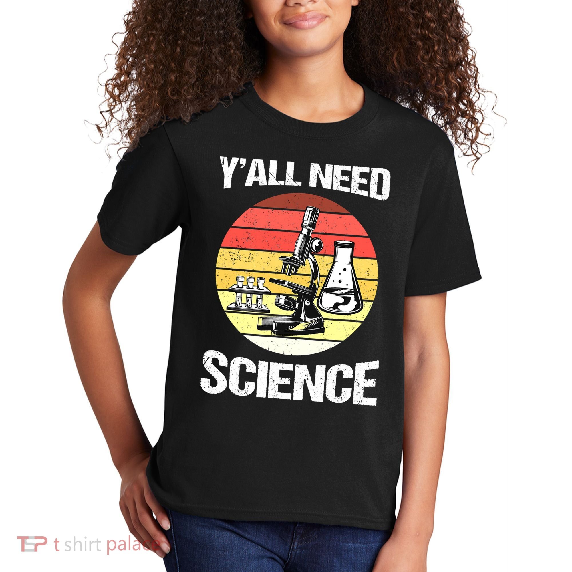 Back To School Y'all Need Science Teacher Kids T-Shirt