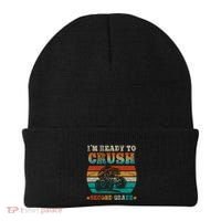 Back To School Ready To Crush Second Grade Monster Truck Boy Cute Gift Beanie thumb 0