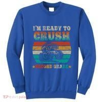 Back To School Ready To Crush Second Grade Monster Truck Boy Cute Gift Sweatshirt thumb 0