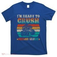 Back To School Ready To Crush Second Grade Monster Truck Boy Cute Gift T-Shirt thumb 0