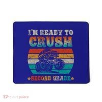 Back To School Ready To Crush Second Grade Monster Truck Boy Cute Gift Mousepad thumb 0