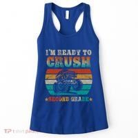 Back To School Ready To Crush Second Grade Monster Truck Boy Cute Gift Women's Tank Top thumb 0