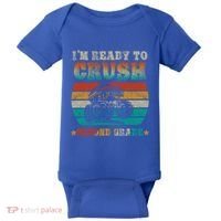 Back To School Ready To Crush Second Grade Monster Truck Boy Cute Gift Baby Bodysuit thumb 0