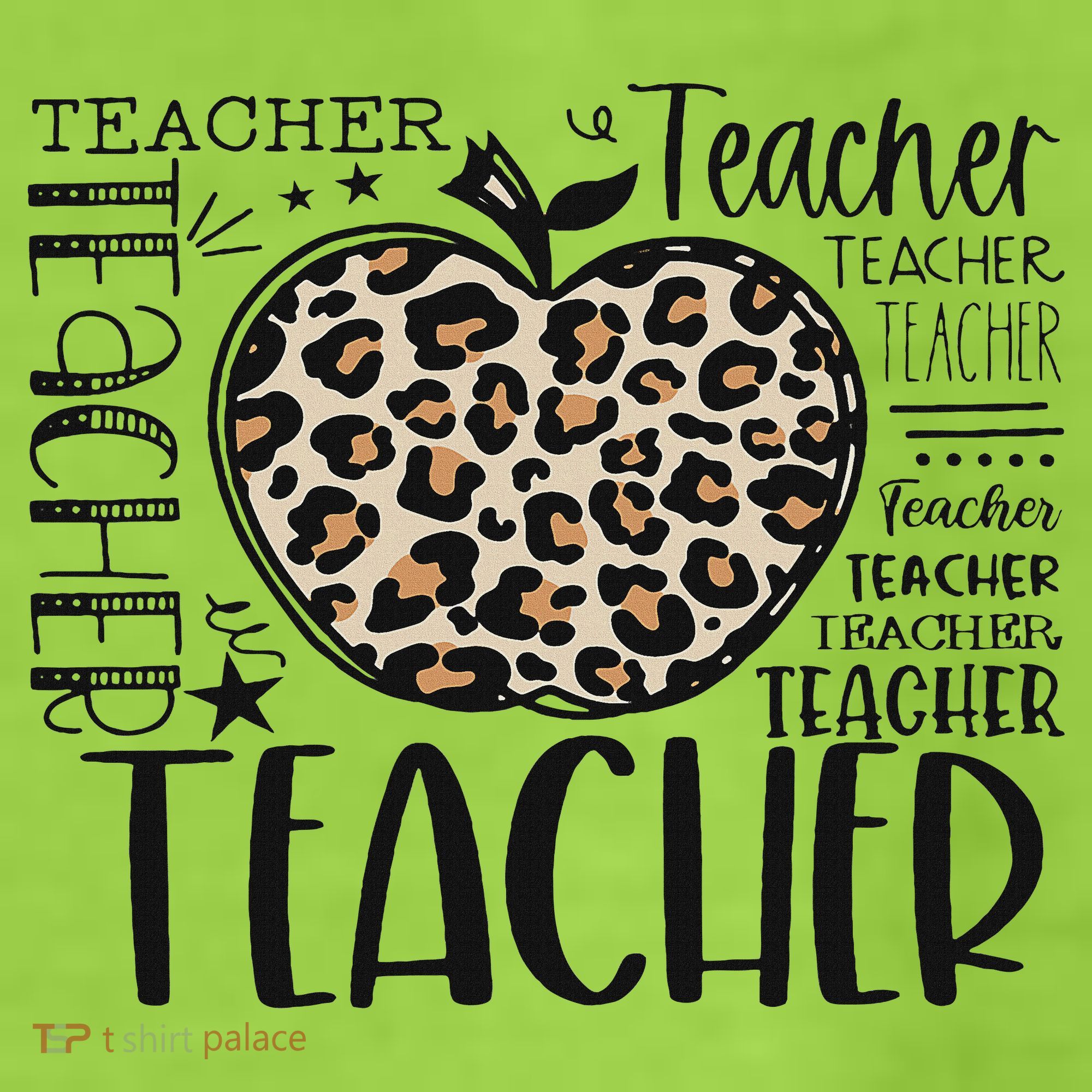 Back To School Teacher Life Apple Leopard Teacher Women Gift Adult Drive Performance Visor
