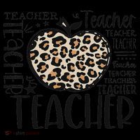 Back To School Teacher Life Apple Leopard Teacher Women Gift 16oz Travel Tumbler thumb 2