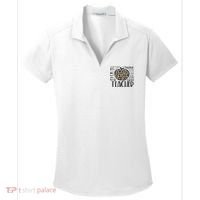 Back To School Teacher Life Apple Leopard Teacher Women Gift Women's Dry Zone Grid Polo thumb 0