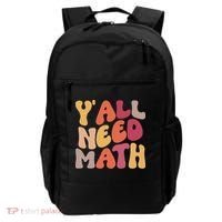 Back To School Yall Need Math Teachers Women Backpack thumb 0