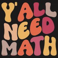 Back To School Yall Need Math Teachers Women Coaster thumb 2