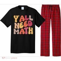 Back To School Yall Need Math Teachers Women Pajama Set thumb 0