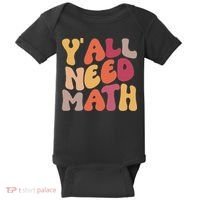 Back To School Yall Need Math Teachers Women Baby Bodysuit thumb 0
