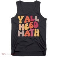 Back To School Yall Need Math Teachers Women Tank Top thumb 0