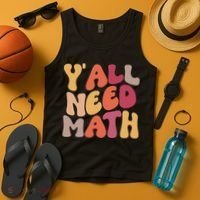 Back To School Yall Need Math Teachers Women Tank Top thumb 4
