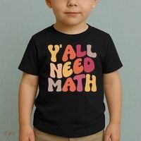 Back To School Yall Need Math Teachers Women Toddler T-Shirt thumb 2