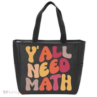 Back To School Yall Need Math Teachers Women Tote Bag