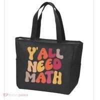 Back To School Yall Need Math Teachers Women Tote Bag thumb 3