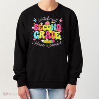 Back To School Watch Out Second Grade Here I Come Pencil Women's Sweatshirt thumb 0